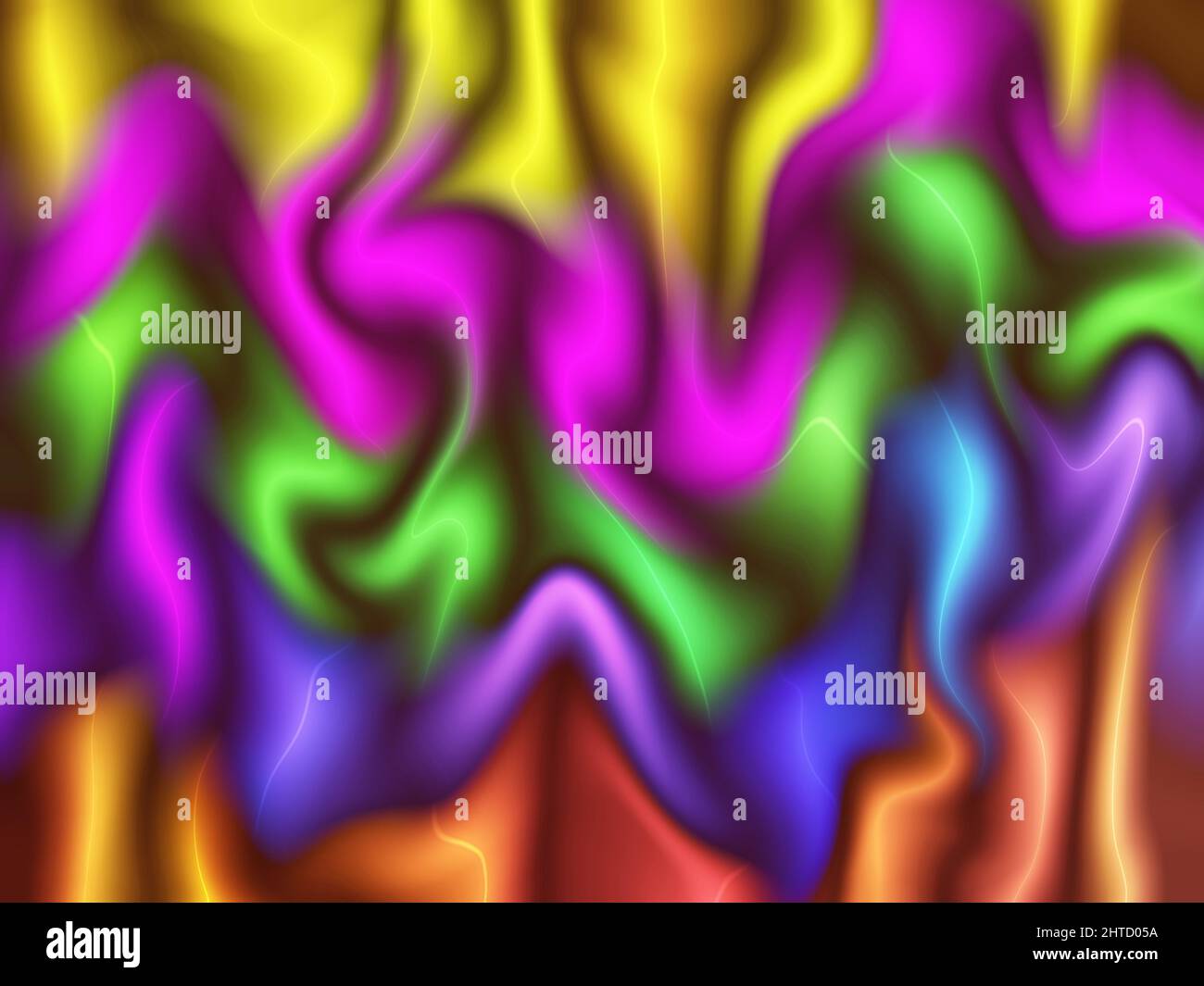 Abstarct, colorato, vorticoso e luminoso neon fumo sfondo testurizzato. Illustrazione di alta qualità Foto Stock