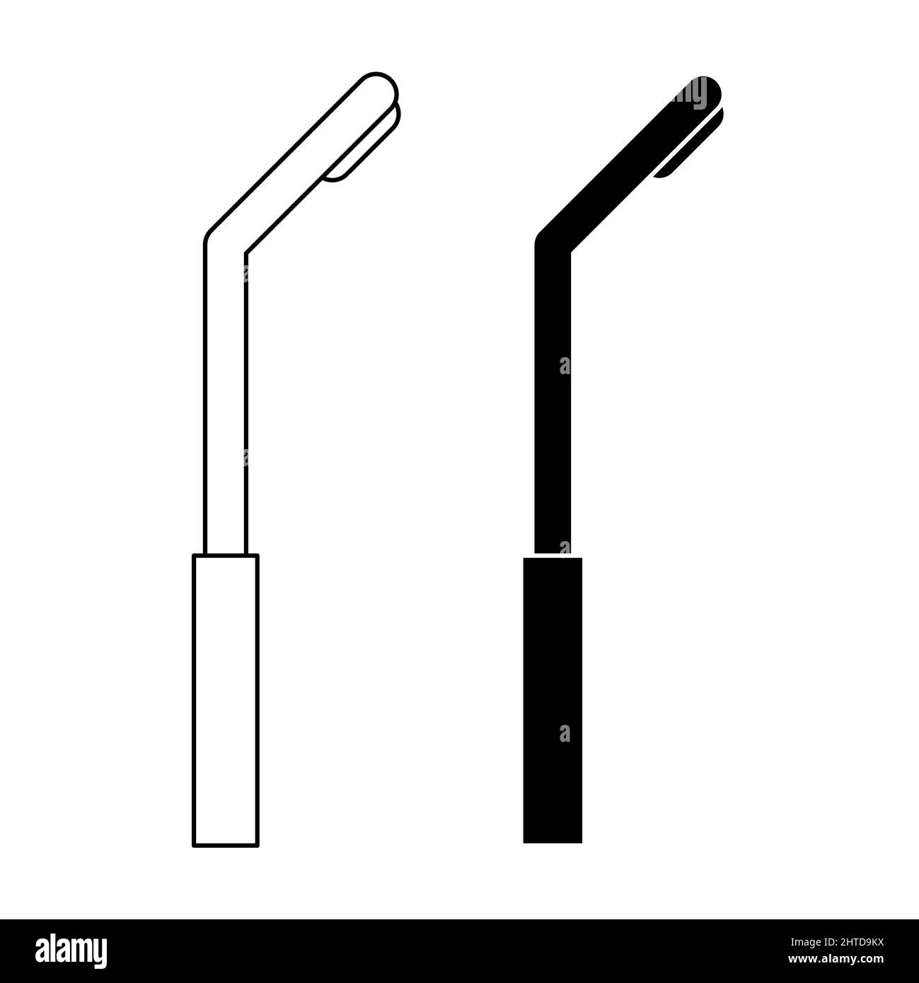 Icona di luce stradale, segno di linea, simbolo di silhouette - illustrazione vettoriale eps10. Illustrazione Vettoriale