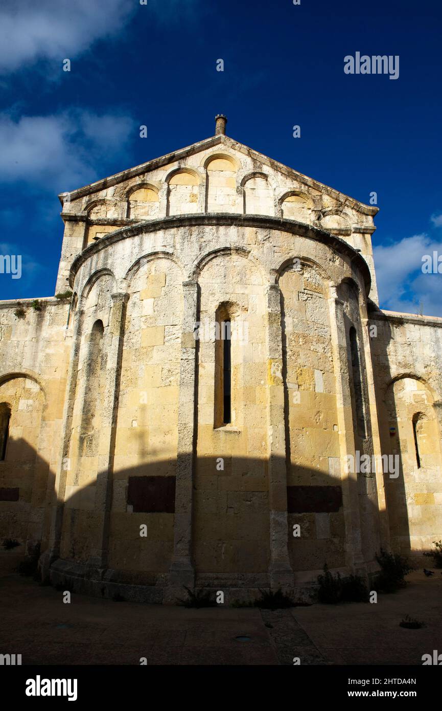 Europa, Italia, Sardegna, Porto Torres, Basilica di San Gavino Foto Stock