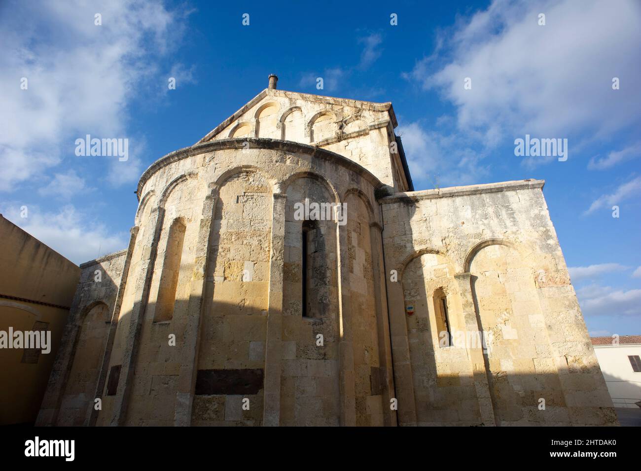 Europa, Italia, Sardegna, Porto Torres, Basilica di San Gavino Foto Stock