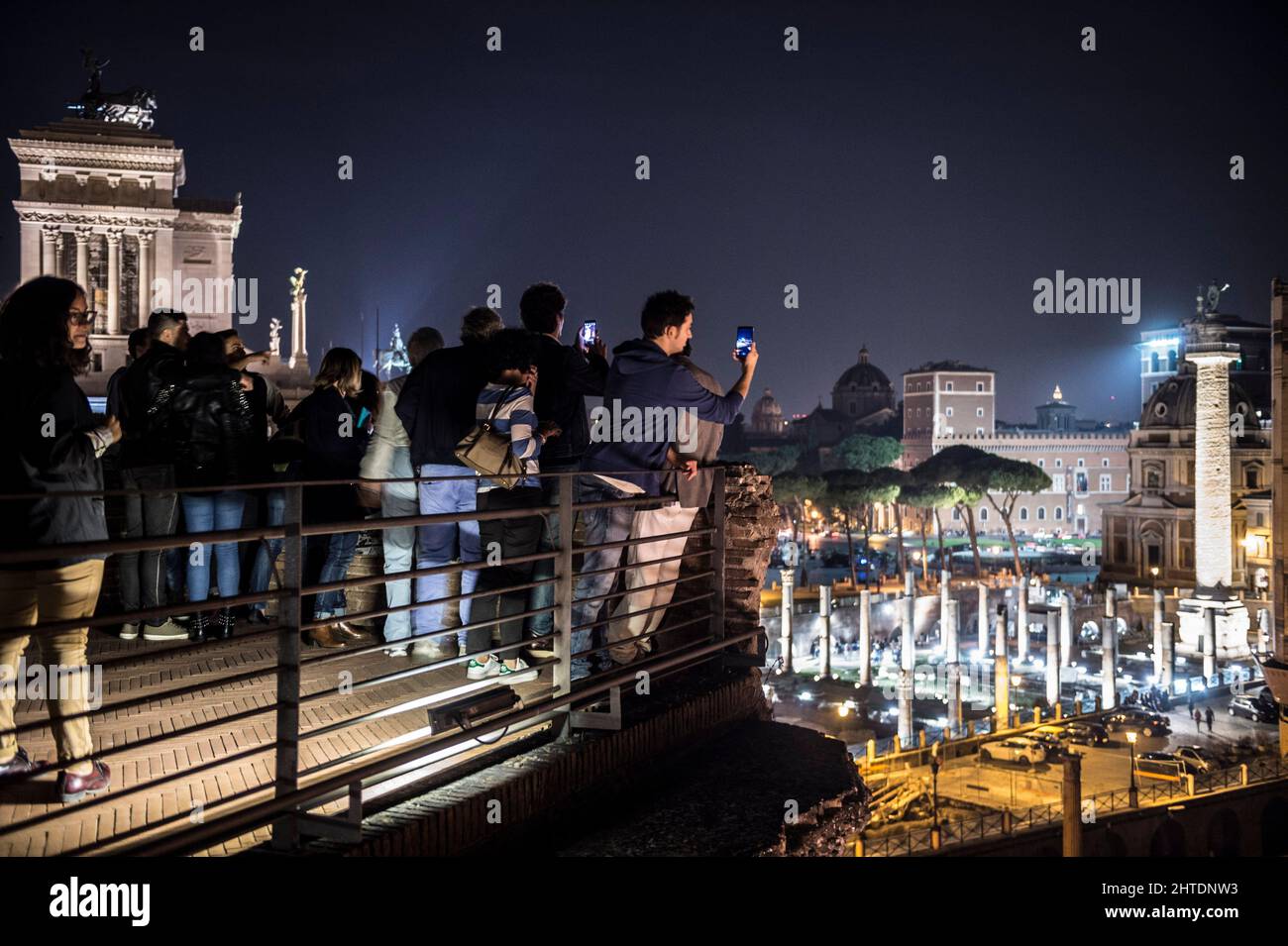 Italia, Lazio, Roma, mercati di Traiano Foto Stock