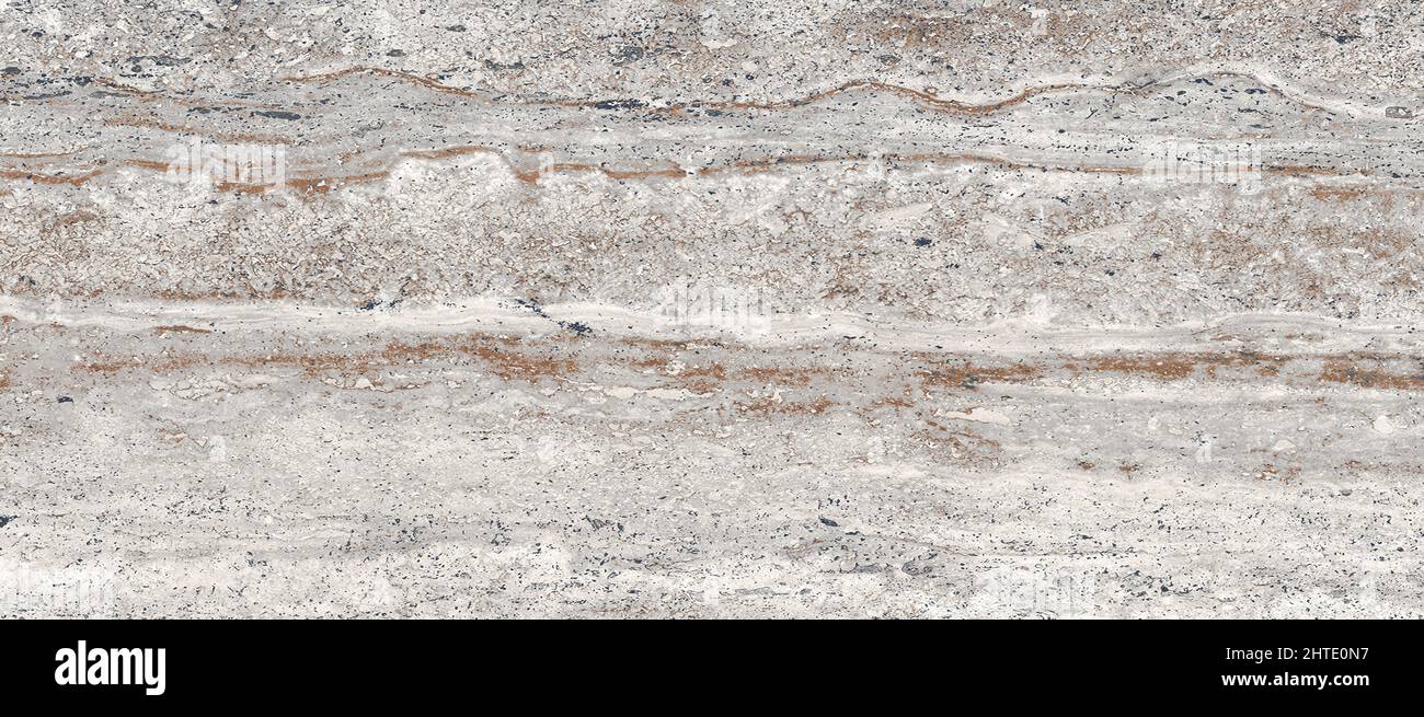 Texture di pietra naturale. Marmo bianco, superficie opaca, lastra italiana, granito, struttura avorio, piastrelle in ceramica per pavimenti e pareti. Porcellana rustica naturale Foto Stock