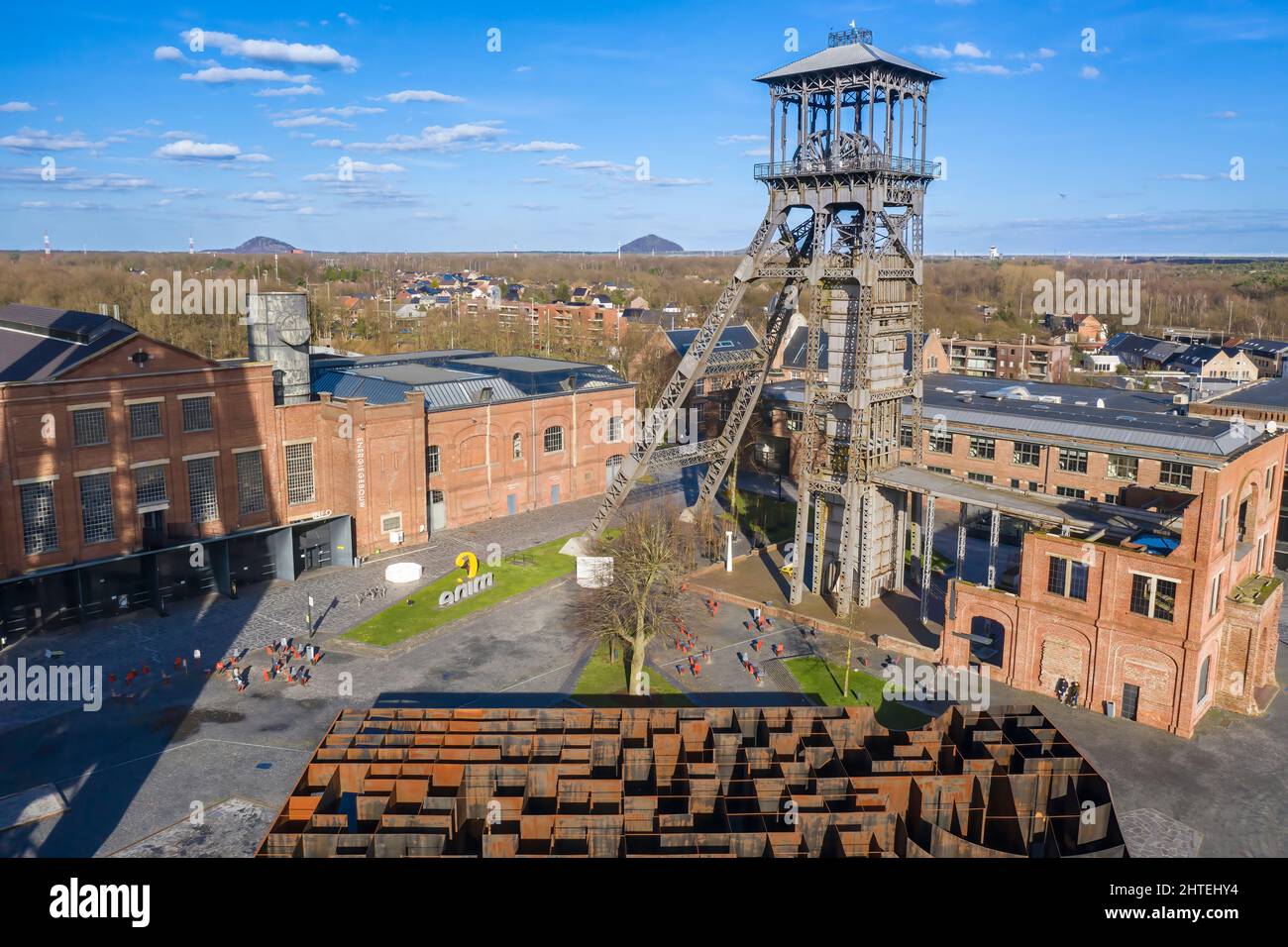 C-Mine Complex, Belgio Foto Stock
