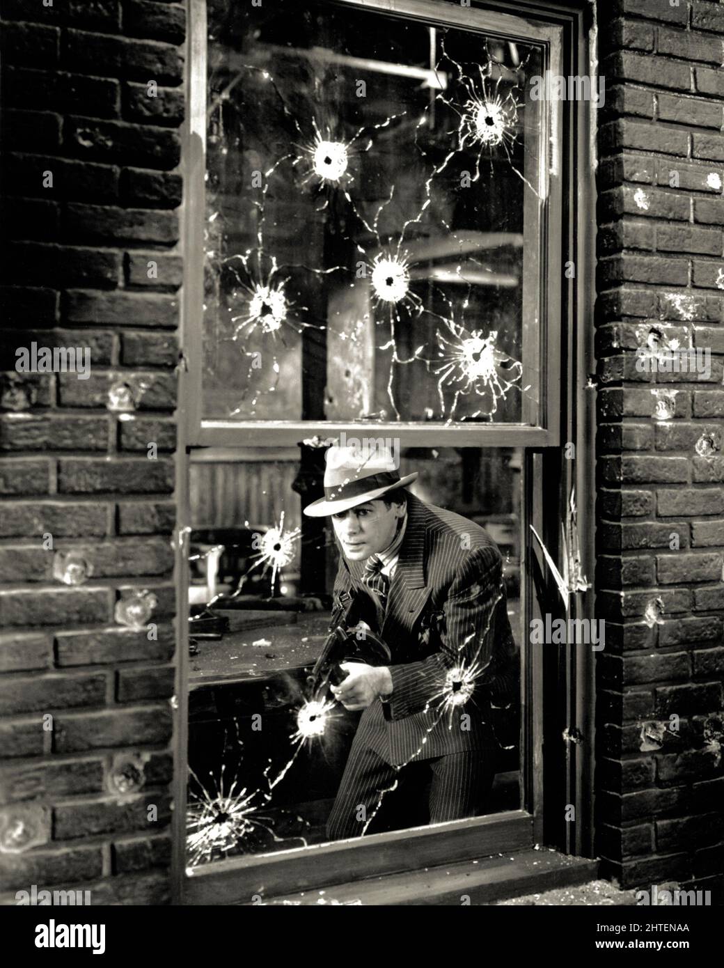 Paul Muni a Scarface - 1932 Foto Stock