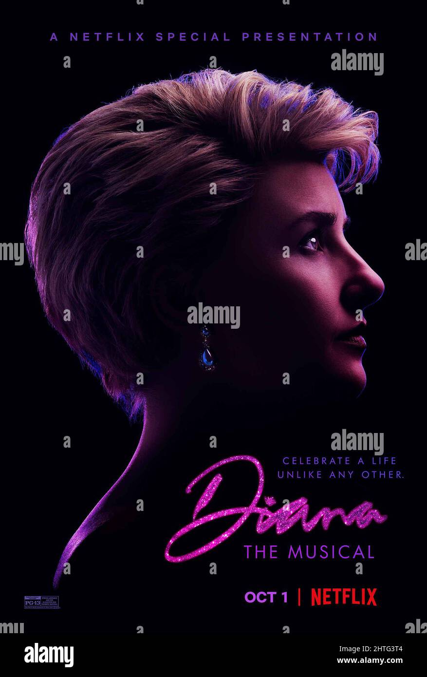 DATA DI USCITA: 1 ottobre 2021 TITOLO: Diana: The Musical STUDIO: Netflix REGISTA: Christopher Ashley TRAMA: La vita abbagliante e devastante della principessa Diana prende il centro di questo musical originale, girato in anticipo rispetto alla sua apertura ufficiale di Broadway. PROTAGONISTA: Jeanna de Waal come Principessa Diana. (Credit Image: © Netflix/Entertainment Pictures) Foto Stock