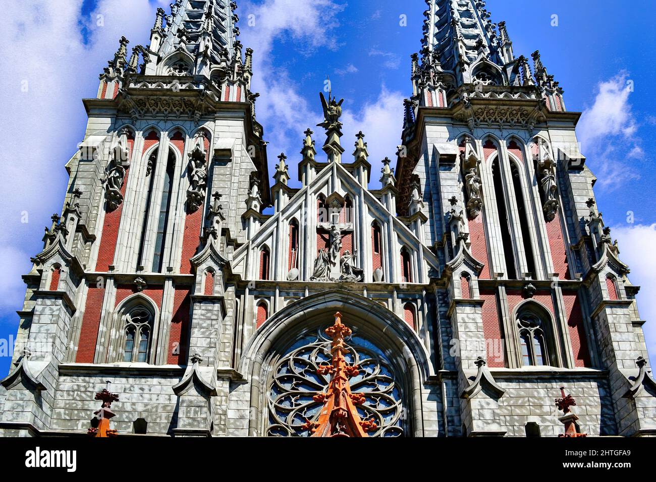 La Chiesa cattolica romana di San Nicola. Kiev Foto Stock