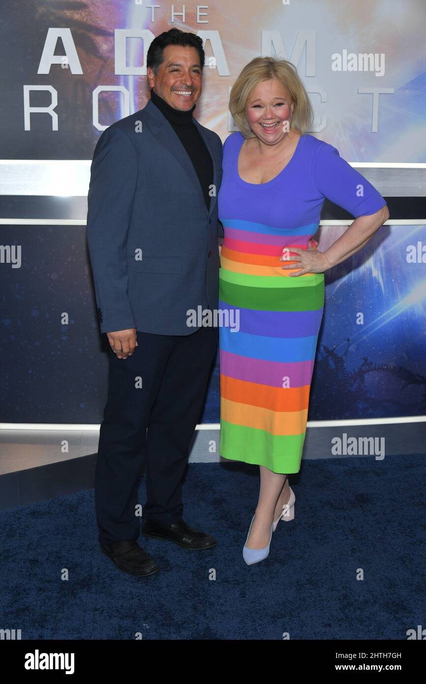 Caroline Rhea partecipa al "progetto Adam" New York Premiere il 28 febbraio 2022 a New York. Foto Stock