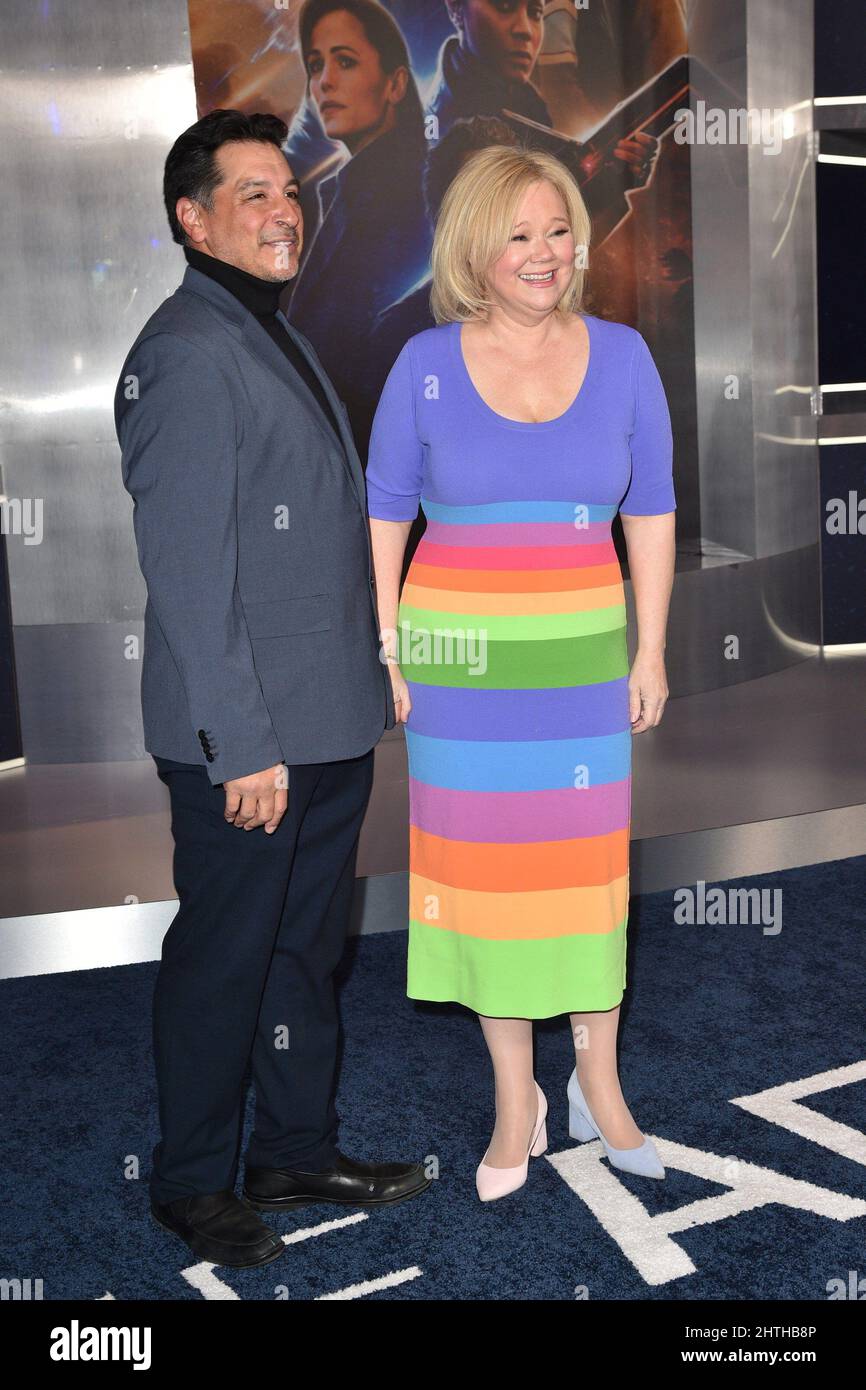 New York, NY, USA. 28th Feb 2022. Caroline Rhea agli arrivi per il PROGETTO ADAM Premiere su NETFLIX, Alice Tully Hall al Lincoln Center, New York, NY 28 febbraio 2022. Credit: Kristin Callahan/Everett Collection/Alamy Live News Foto Stock