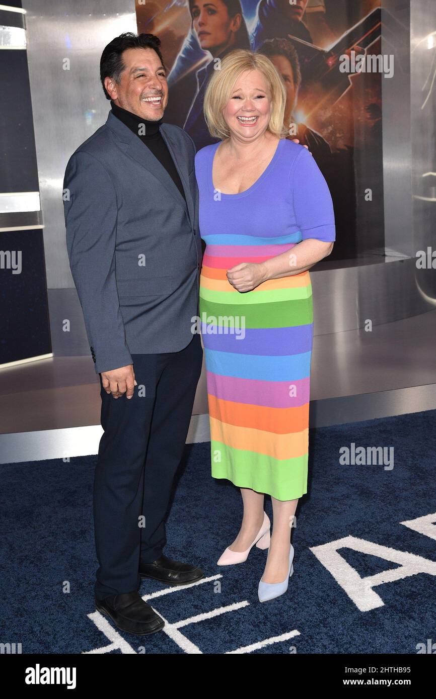 New York, NY, USA. 28th Feb 2022. Caroline Rhea agli arrivi per il PROGETTO ADAM Premiere su NETFLIX, Alice Tully Hall al Lincoln Center, New York, NY 28 febbraio 2022. Credit: Kristin Callahan/Everett Collection/Alamy Live News Foto Stock