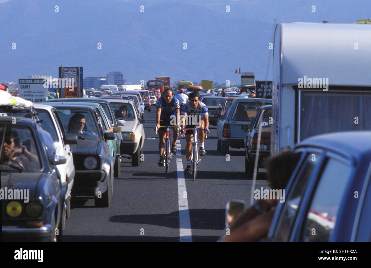 EMBOUTEILLAGE Foto Stock