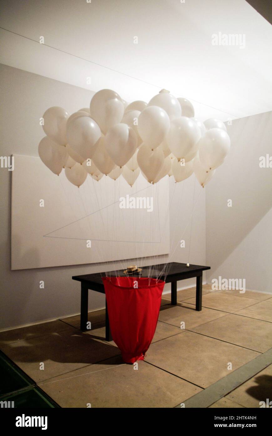 Per le esposizioni a Terme di Diocleziano a cura di Achille Bonito Oliva, Roma Fiera di Arte Contemporanea, Roma, lazio, Italy Foto Stock