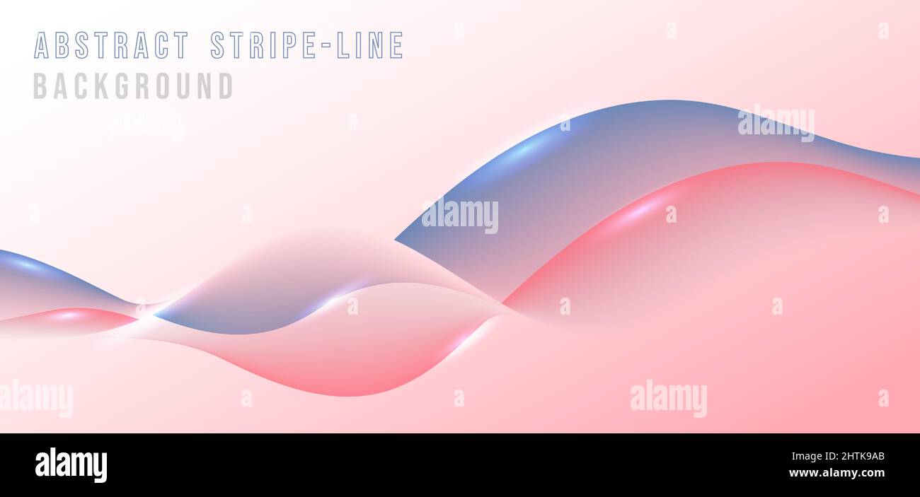 Astratto fluido colorato mesh linee decorativo motivo. Disegno sovrapposto per lo spazio di copia grafica dello sfondo del testo. Vettore di illustrazione Illustrazione Vettoriale