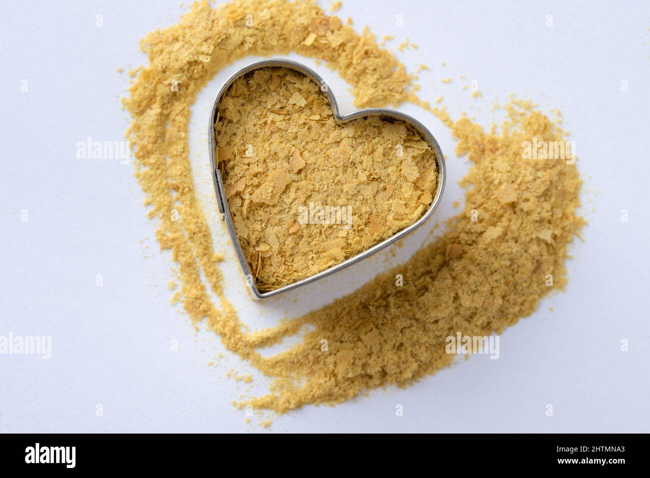 Il lievito nutrizionale Foto Stock