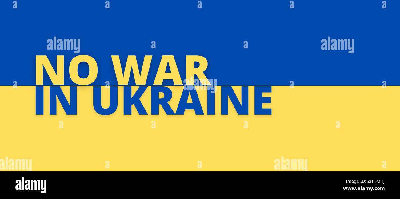 Illustrazione del conflitto Russia-Ucraina Foto Stock