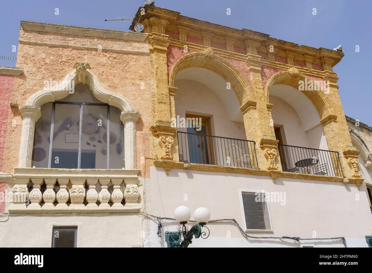 Nardò, città storica in provincia di Lecce, Puglia, Italia. Edifici Foto Stock