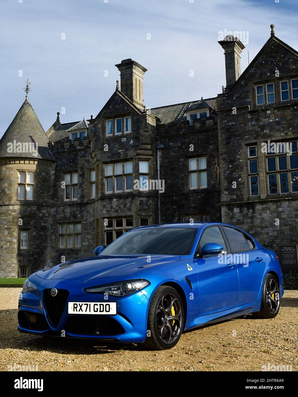 2021 Alfa Romeo Giulia Foto Stock