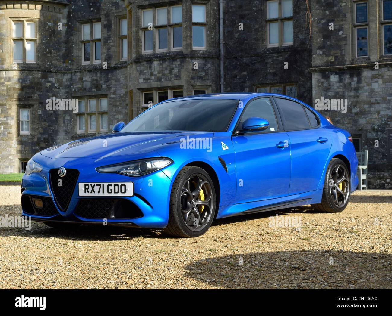 2021 Alfa Romeo Giulia Foto Stock