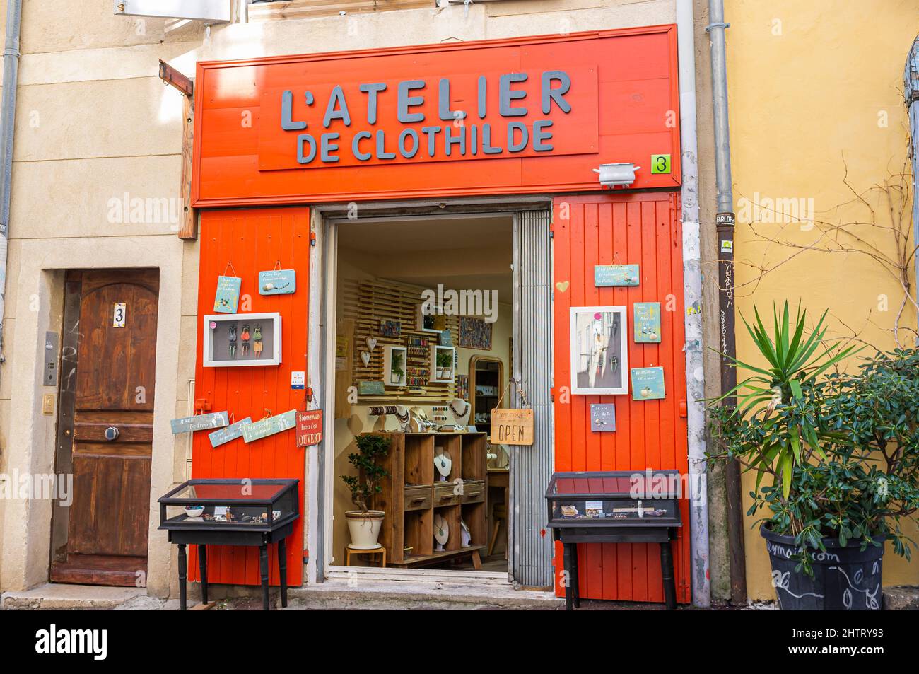 LE QUARTIER DU PANIER, MARSIGLIA, BDR FRANCIA 13 Foto Stock