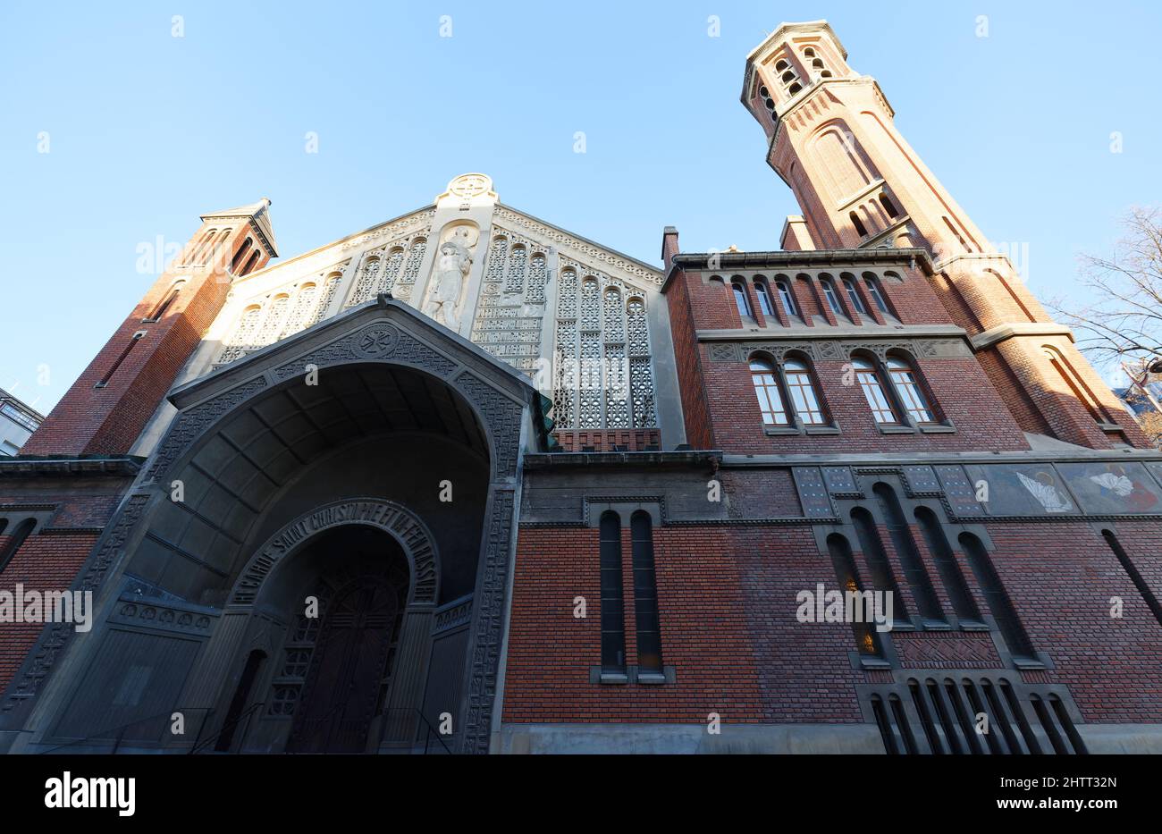 Chiesa di Saint Christophe de Javel nel 15th circondario di Parigi