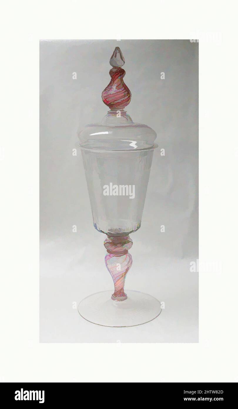 Arte ispirata a Standing Cup, ca. 1830, austriaco o boemo, vetro, H. 17-3/16" (43,7 cm.), vetro, opere classiche modernizzate da Artotop con un tuffo di modernità. Forme, colore e valore, impatto visivo accattivante sulle emozioni artistiche attraverso la libertà delle opere d'arte in modo contemporaneo. Un messaggio senza tempo che persegue una nuova direzione selvaggiamente creativa. Artisti che si rivolgono al supporto digitale e creano l'NFT Artotop Foto Stock Arte ispirata a Standing Cup, ca. 1830, austriaco o boemo, vetro, H. 17-3/16" (43,7 cm.), vetro, opere classiche modernizzate da Artotop con un tuffo di modernità. Forme, colore e valore, impatto visivo accattivante sulle emozioni artistiche attraverso la libertà delle opere d'arte in modo contemporaneo. Un messaggio senza tempo che persegue una nuova direzione selvaggiamente creativa. Artisti che si rivolgono al supporto digitale e creano l'NFT Artotop Foto Stock