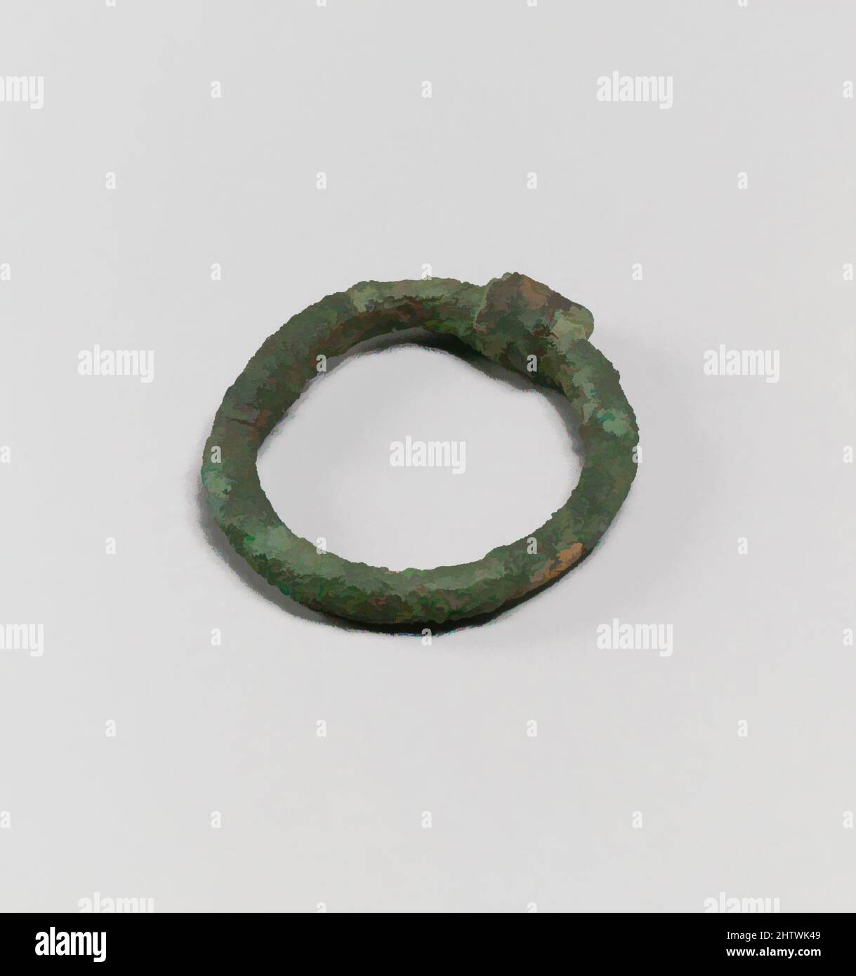Art Inspired by Buckle, Bronze, Other: 1 7/16 poll. (3,7 cm), Bronzi, opere classiche modernizzate da Artotop con un tuffo di modernità. Forme, colore e valore, impatto visivo accattivante sulle emozioni artistiche attraverso la libertà delle opere d'arte in modo contemporaneo. Un messaggio senza tempo che persegue una nuova direzione selvaggiamente creativa. Artisti che si rivolgono al supporto digitale e creano l'NFT Artotop Foto Stock