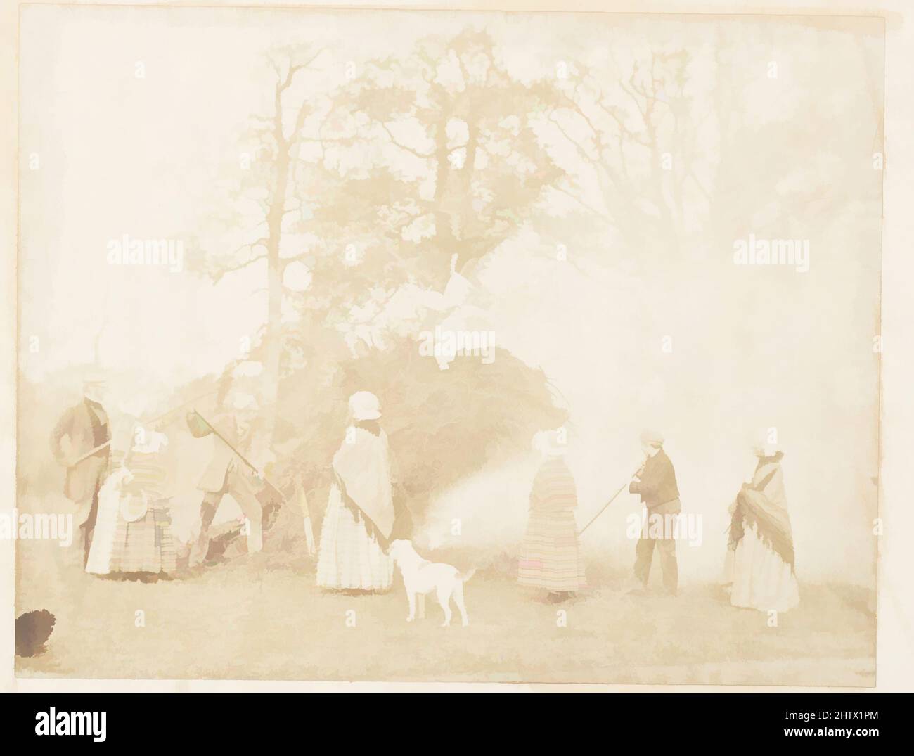 Art Inspired by Guy Fawkes, 1853, carta salata stampata, immagine: 15 x 20,2 cm (5 7/8 x 7 15/16 in.), Fotografie, John Dillwyn Llewelyn (British, Swansea, Galles 1810–1882 Swansea, Galles, opere classiche modernizzate da Artotop con un tuffo nella modernità. Forme, colore e valore, impatto visivo accattivante sulle emozioni artistiche attraverso la libertà delle opere d'arte in modo contemporaneo. Un messaggio senza tempo che persegue una nuova direzione selvaggiamente creativa. Artisti che si rivolgono al supporto digitale e creano l'NFT Artotop Foto Stock