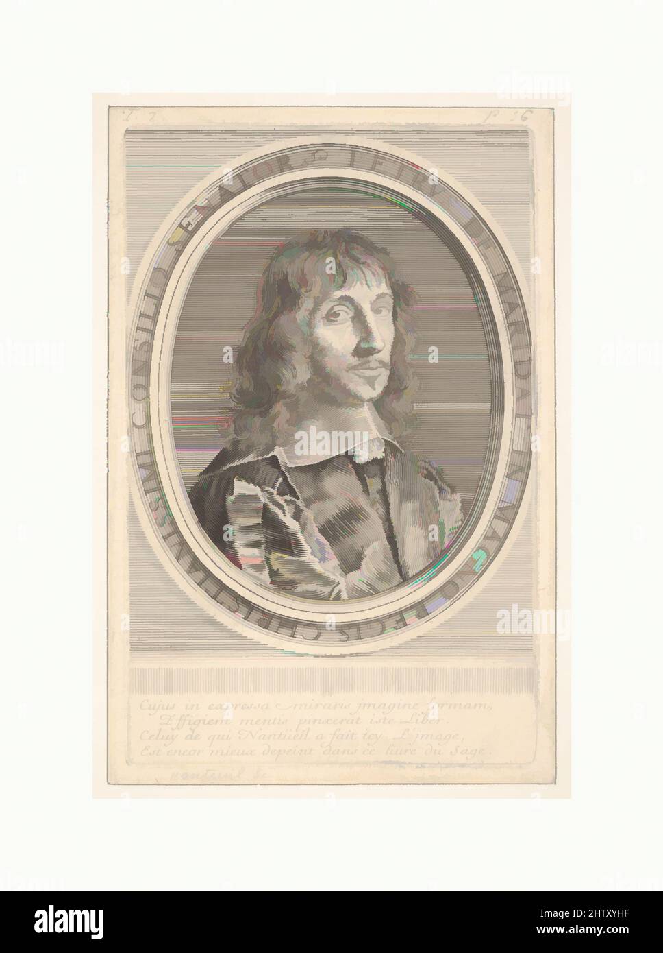 Arte ispirata a Pierre da Maridat, ca. 1653, incisione, foglio: 5 3/8 x 3 9/16 poll. (13,7 x 9,1 cm), Prints, Robert Nanteuil (francese, Reims 1623–1678 Parigi, opere classiche modernizzate da Artotop con un tuffo di modernità. Forme, colore e valore, impatto visivo accattivante sulle emozioni artistiche attraverso la libertà delle opere d'arte in modo contemporaneo. Un messaggio senza tempo che persegue una nuova direzione selvaggiamente creativa. Artisti che si rivolgono al supporto digitale e creano l'NFT Artotop Foto Stock