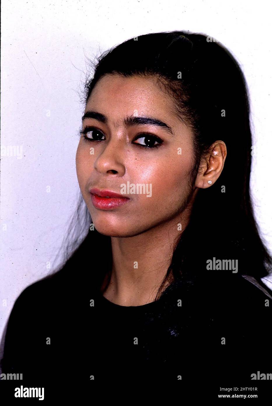 Irene Cara suona sul programma televisivo 'solid Gold' 1983 credito: Ron Wolfson / Rock negatives / MediaPunch Foto Stock