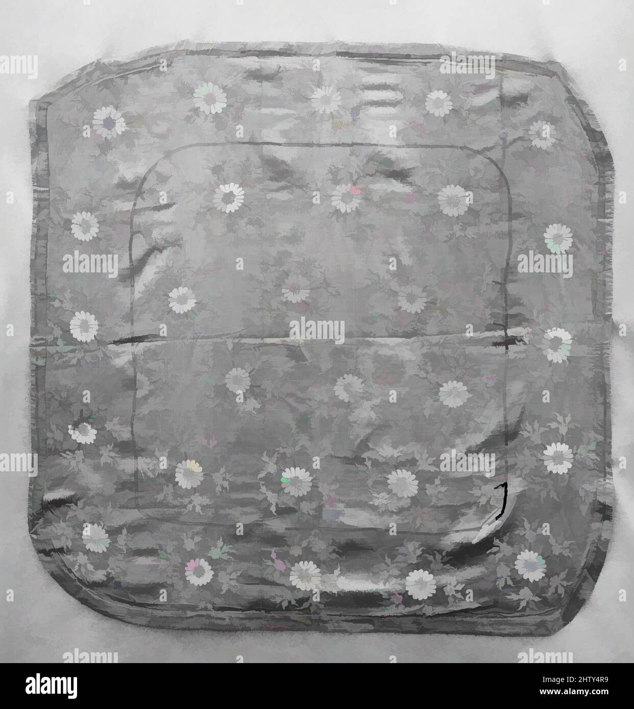 Arte ispirata da copertina, inizio 19th secolo, attribuita al tacchino, seta; ricamato, L. 54 poll. (137,2 cm), tessuti ricamati, opere classiche modernizzate da Artotop con un tuffo di modernità. Forme, colore e valore, impatto visivo accattivante sulle emozioni artistiche attraverso la libertà delle opere d'arte in modo contemporaneo. Un messaggio senza tempo che persegue una nuova direzione selvaggiamente creativa. Artisti che si rivolgono al supporto digitale e creano l'NFT Artotop Foto Stock