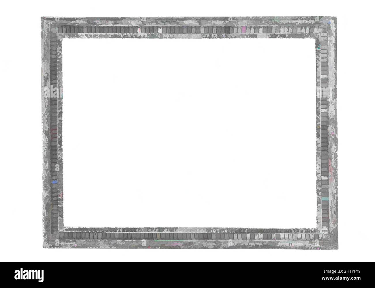 Arte ispirata alla cornice neoclassica, ca. 1780, Italiano, Roma, Pioppo, 49,5 x 62,9, 39,7 x 53,3, 41,5 x 55 cm., Cornici, opere classiche modernizzate da Artotop con un tocco di modernità. Forme, colore e valore, impatto visivo accattivante sulle emozioni artistiche attraverso la libertà delle opere d'arte in modo contemporaneo. Un messaggio senza tempo che persegue una nuova direzione selvaggiamente creativa. Artisti che si rivolgono al supporto digitale e creano l'NFT Artotop Foto Stock