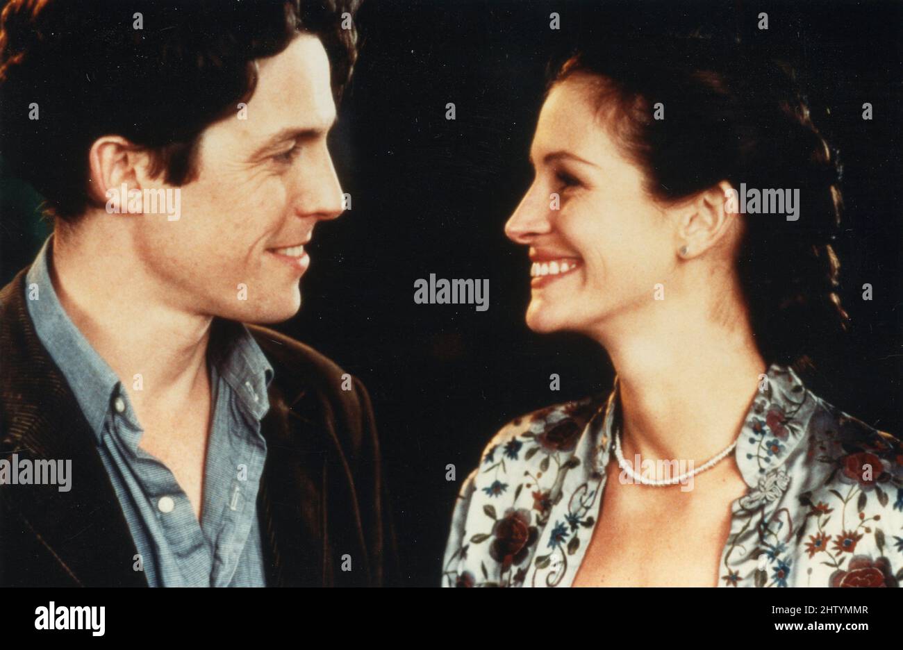 Attori Julia Roberts e Hugh Grant nel film Notting Hill, 1999 Foto Stock