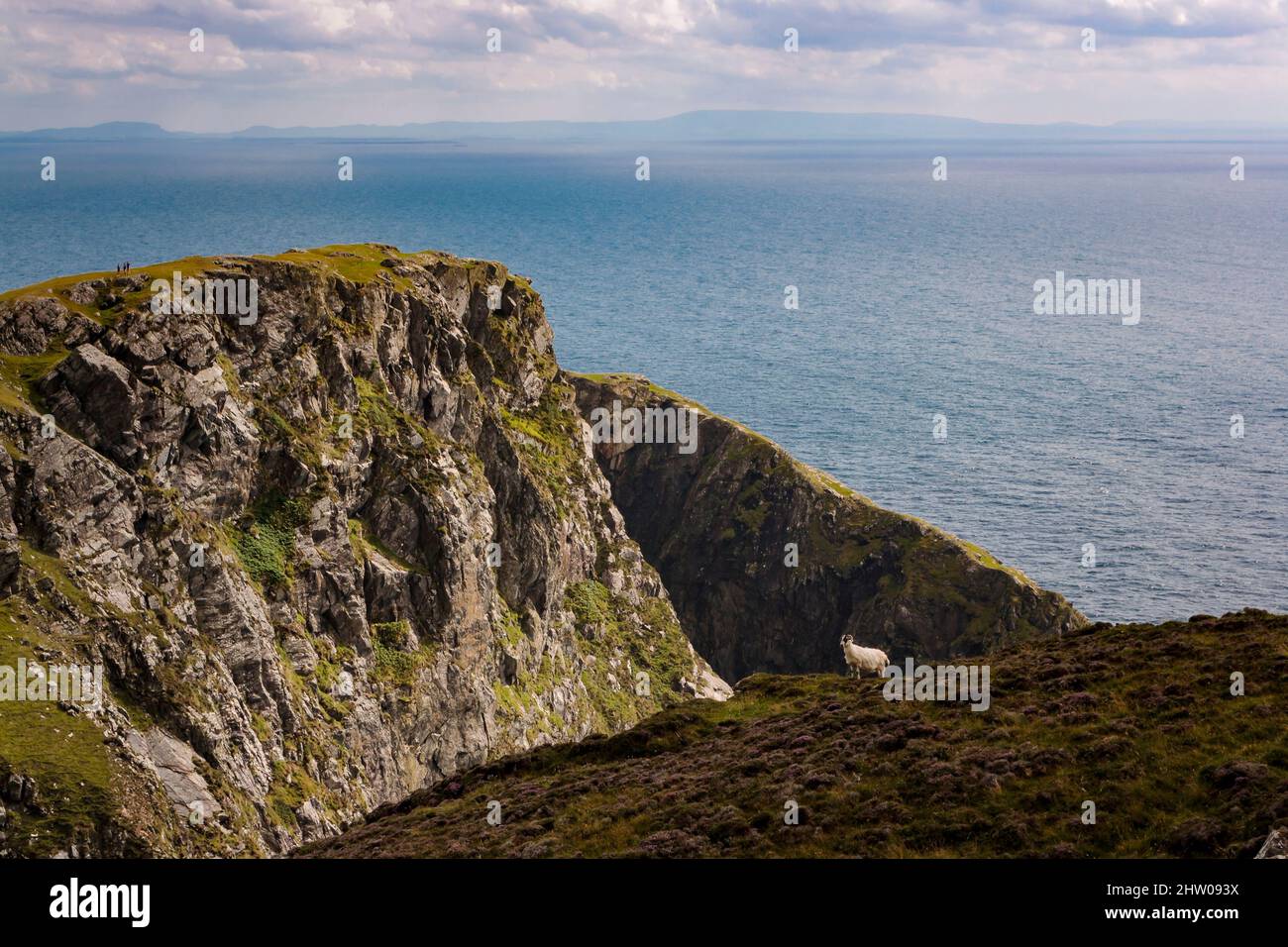 Paesaggio settentrionale nella contea di Donegal Foto Stock