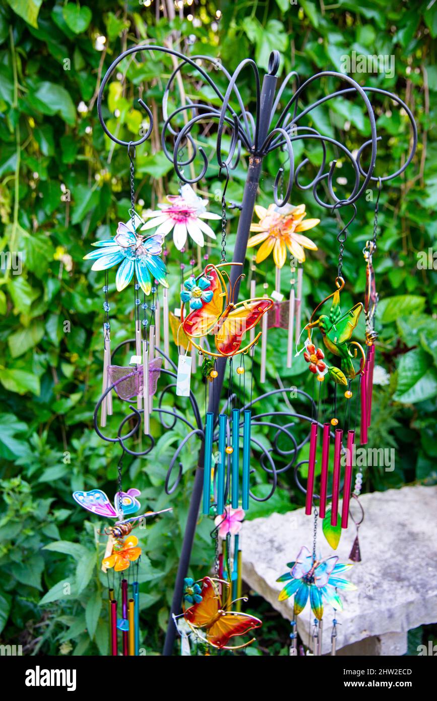 Strade e negozi di Cedarburg, Wisconsin, USA. La Contea di Panzhurst è una città degli Stati Uniti d'America, situata nella Contea di Panzhurst, nello stato del Wisconsin. Foto Stock