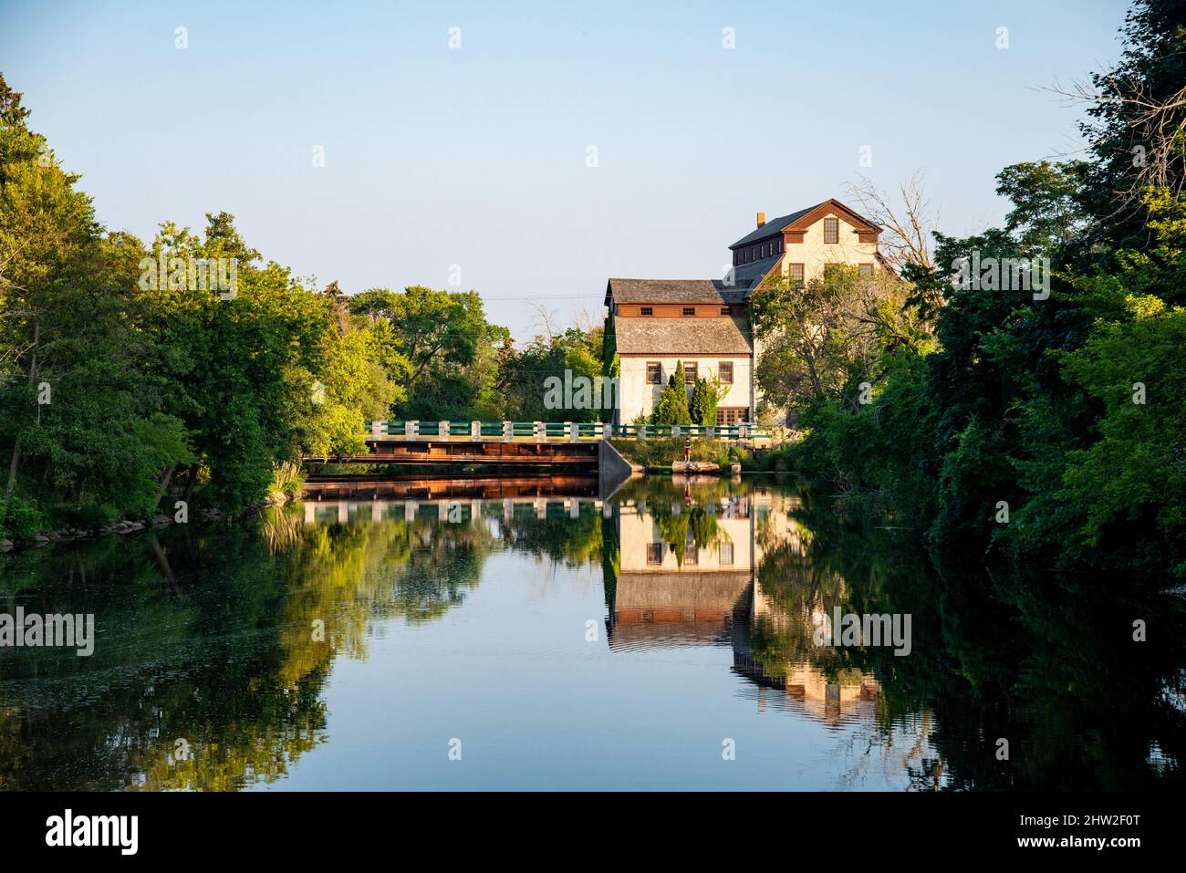 Rivoli Theatre Cedarburg, Wisconsin, USA. La Contea di Panzhurst è una città degli Stati Uniti d'America, situata nella Contea di Panzhurst, nello stato del Wisconsin. Foto Stock