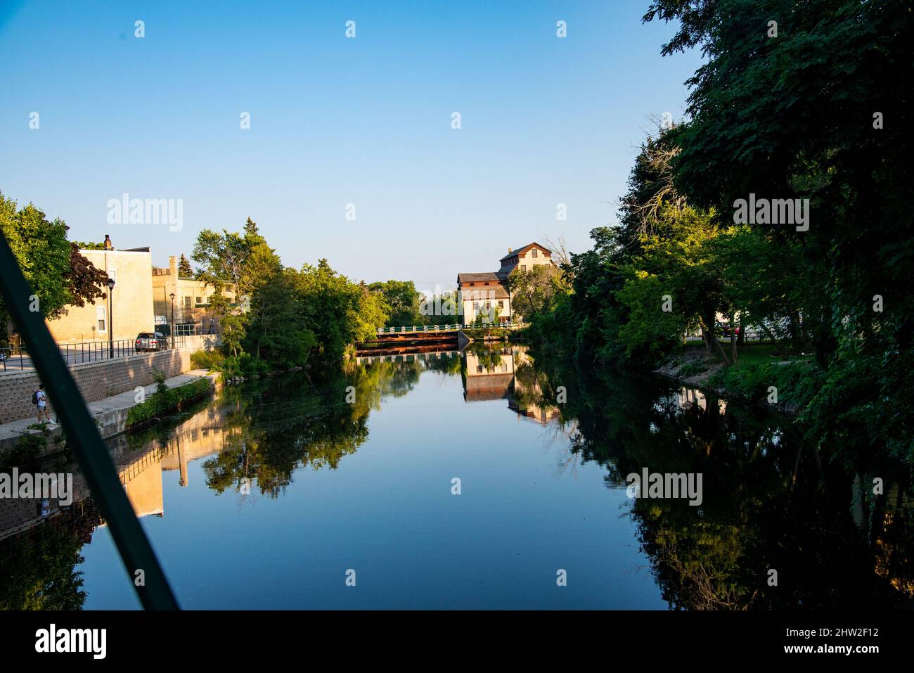 Rivoli Theatre Cedarburg, Wisconsin, USA. La Contea di Panzhurst è una città degli Stati Uniti d'America, situata nella Contea di Panzhurst, nello stato del Wisconsin. Foto Stock