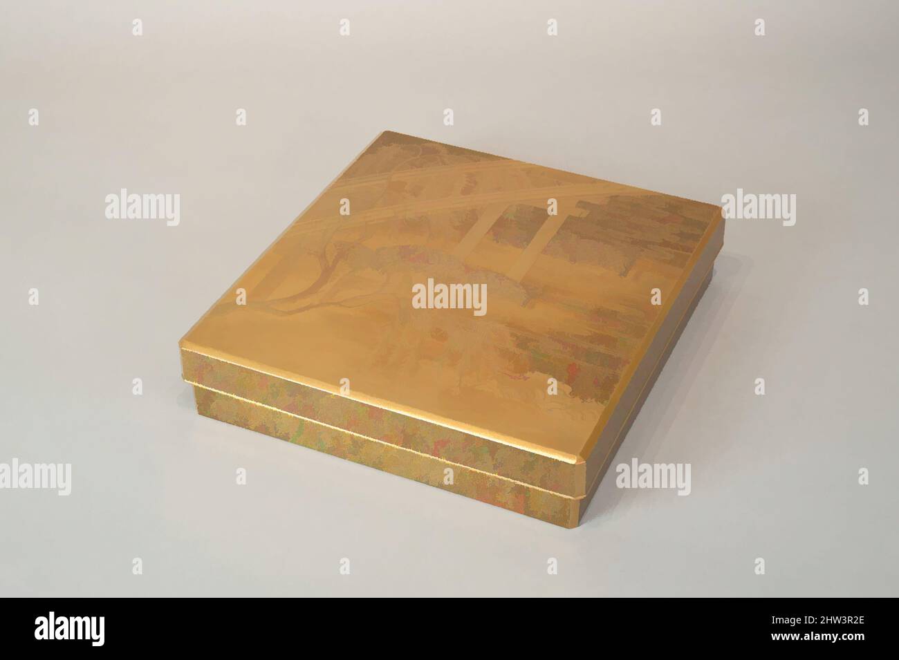 Arte ispirata da Box per Inkstone e strumenti di scrittura (Suzuribako), periodo Edo (1615–1868), 19th secolo, Giappone, legno, Lacca cosparso di oro, lacca nera e rivestimento interno, H. 2 3/8 poll. (6 cm); W. 9 1/2" (24,1 cm); L. 10 1/4" (26 cm), Lacquer, con le sue arcate in legno, opere classiche modernizzate da Artotop con un tuffo di modernità. Forme, colore e valore, impatto visivo accattivante sulle emozioni artistiche attraverso la libertà delle opere d'arte in modo contemporaneo. Un messaggio senza tempo che persegue una nuova direzione selvaggiamente creativa. Artisti che si rivolgono al supporto digitale e creano l'NFT Artotop Foto Stock Arte ispirata da Box per Inkstone e strumenti di scrittura (Suzuribako), periodo Edo (1615–1868), 19th secolo, Giappone, legno, Lacca cosparso di oro, lacca nera e rivestimento interno, H. 2 3/8 poll. (6 cm); W. 9 1/2" (24,1 cm); L. 10 1/4" (26 cm), Lacquer, con le sue arcate in legno, opere classiche modernizzate da Artotop con un tuffo di modernità. Forme, colore e valore, impatto visivo accattivante sulle emozioni artistiche attraverso la libertà delle opere d'arte in modo contemporaneo. Un messaggio senza tempo che persegue una nuova direzione selvaggiamente creativa. Artisti che si rivolgono al supporto digitale e creano l'NFT Artotop Foto Stock
