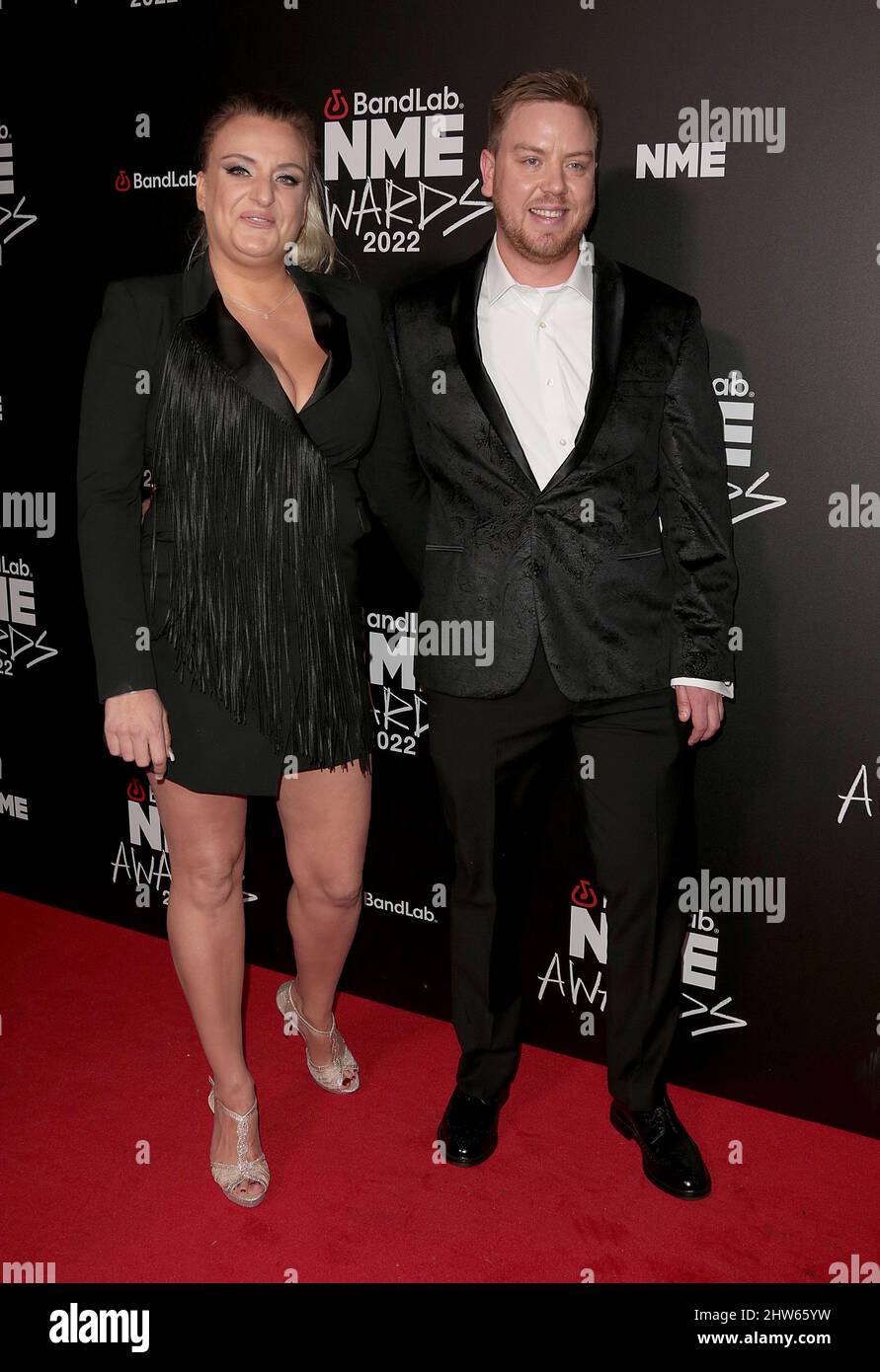 02 marzo 2022 - Londra, Inghilterra, Regno Unito - Daisy May Cooper partecipa al NME Awards 2022, O2 Academy Brixton Foto Stock