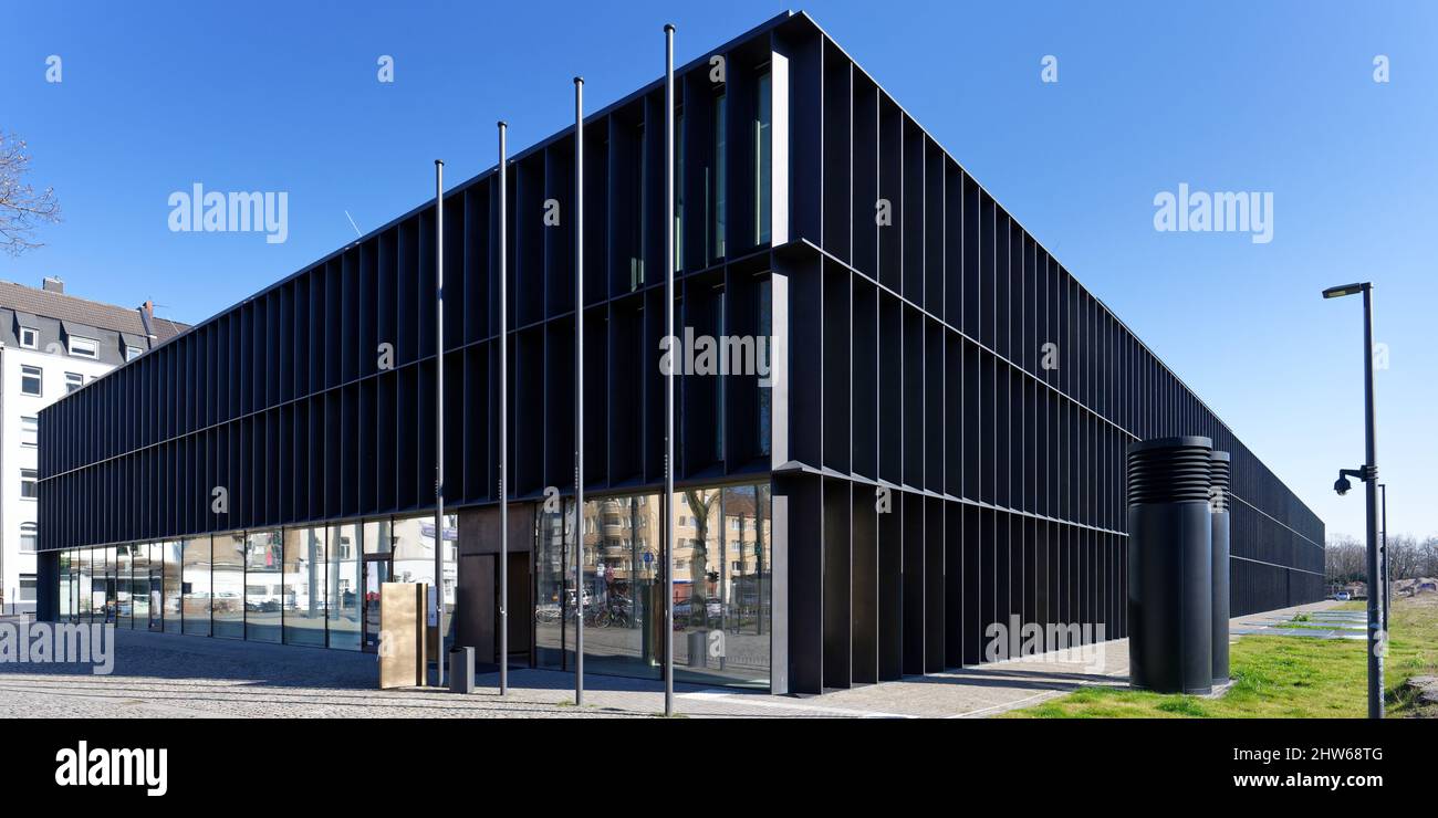 Nuovo edificio l'Archivio storico della città di Colonia dopo il crollo del vecchio Foto Stock