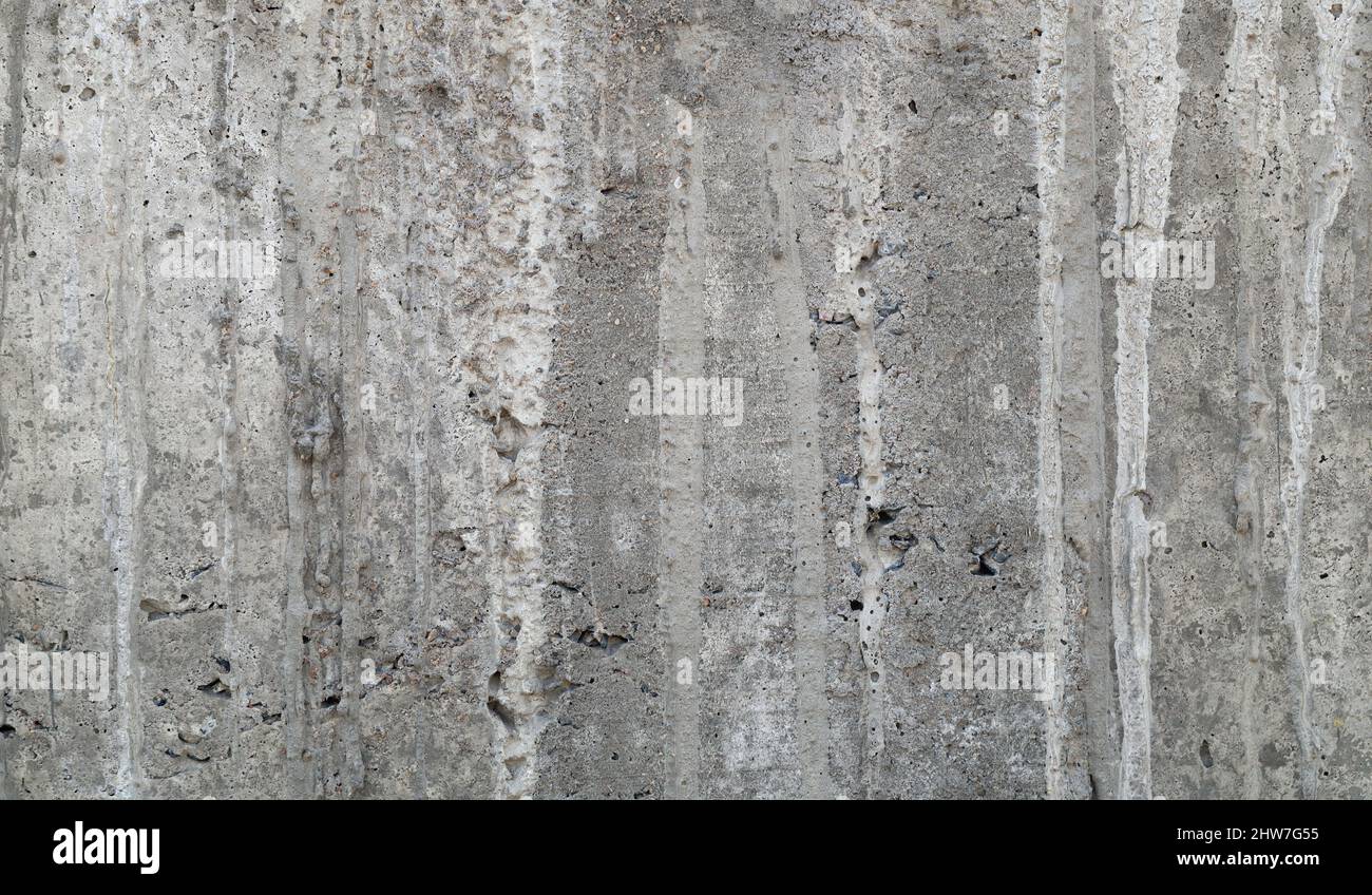 Superfici in pietra e calcestruzzo ad alta risoluzione, sfondo rustico marmo fondo con effetto cemento in grigio Foto Stock