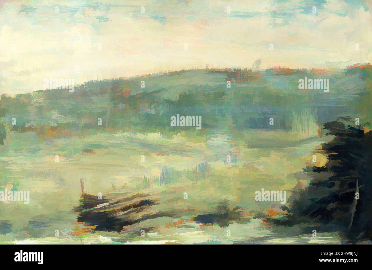 Paesaggio dipinto ad olio immagini e fotografie stock ad alta risoluzione -  Alamy