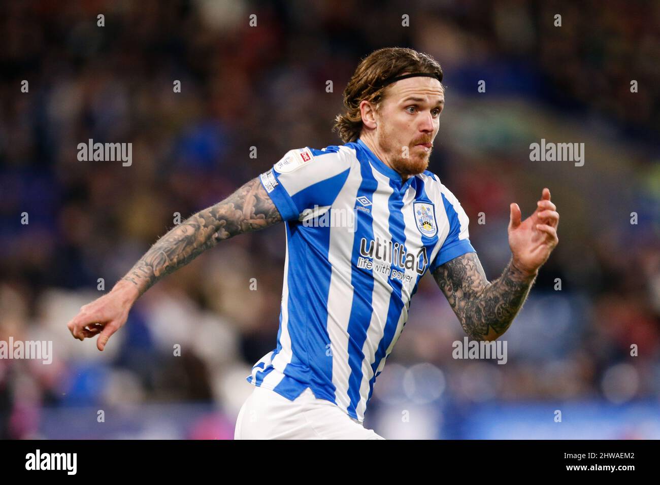 Danny Ward n. 25 di Huddersfield Town Foto Stock