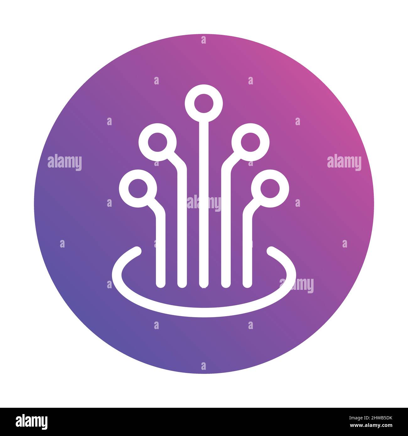 vettore icona cavo in fibra ottica per il design grafico, logo, sito web, social media, app mobile, Illustrazione dell'interfaccia utente Illustrazione Vettoriale