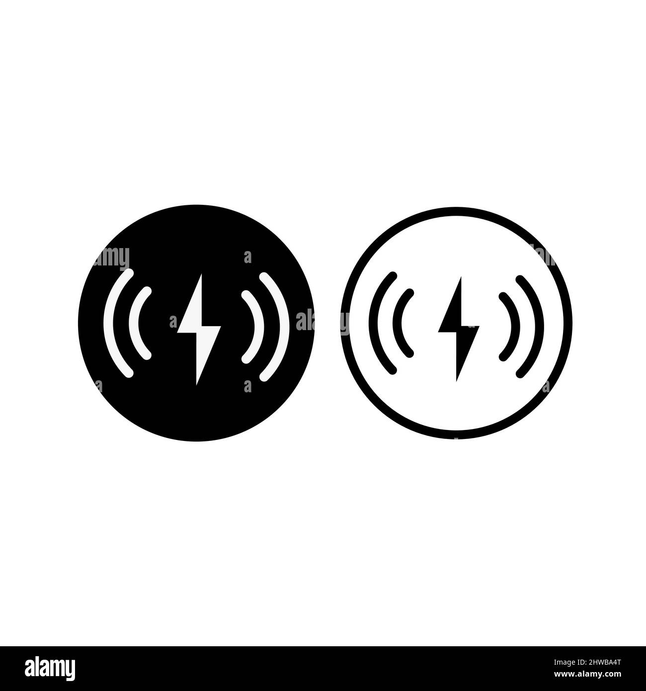 Icona astratta vettoriale sul bianco, illustrazione isolata per grafica e web design. Semplice simbolo piatto. Illustrazione Vettoriale