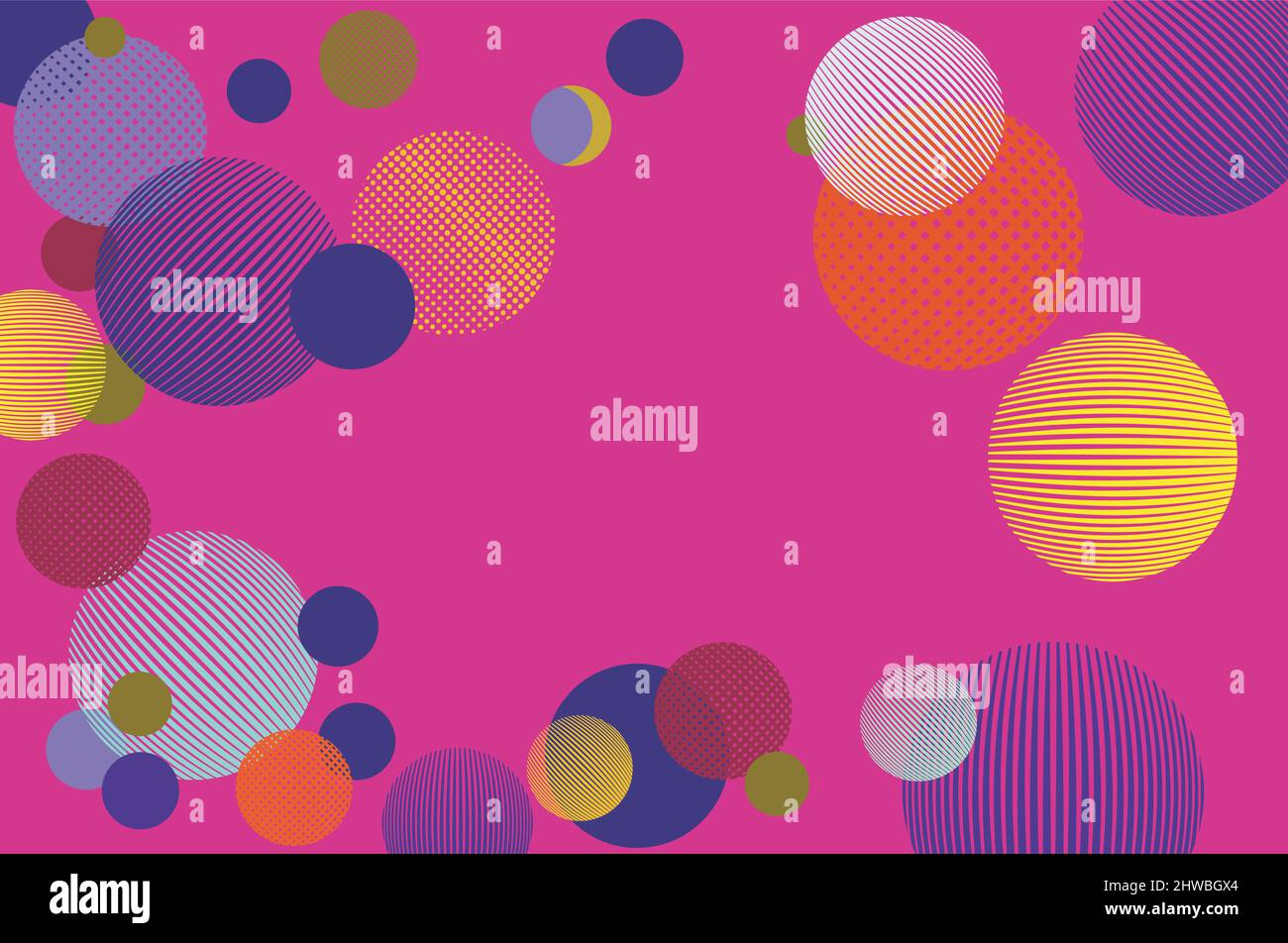 Universo, cosmo e pianeti, illustrazione Illustrazione Vettoriale