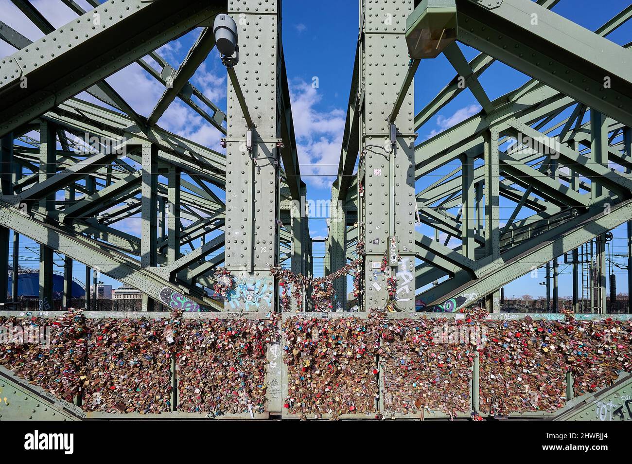 Köln - Febbraio Foto Stock