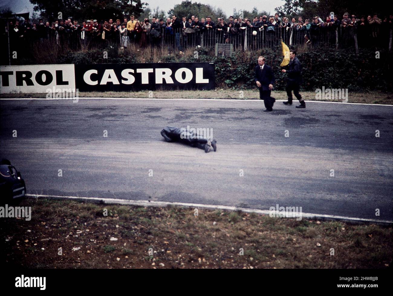 Circuito automobilistico sidecar-racing e moto racing circa 1960 Regno Unito (parte 1). Eventi sportivi dal vivo, Kent UK Foto Stock