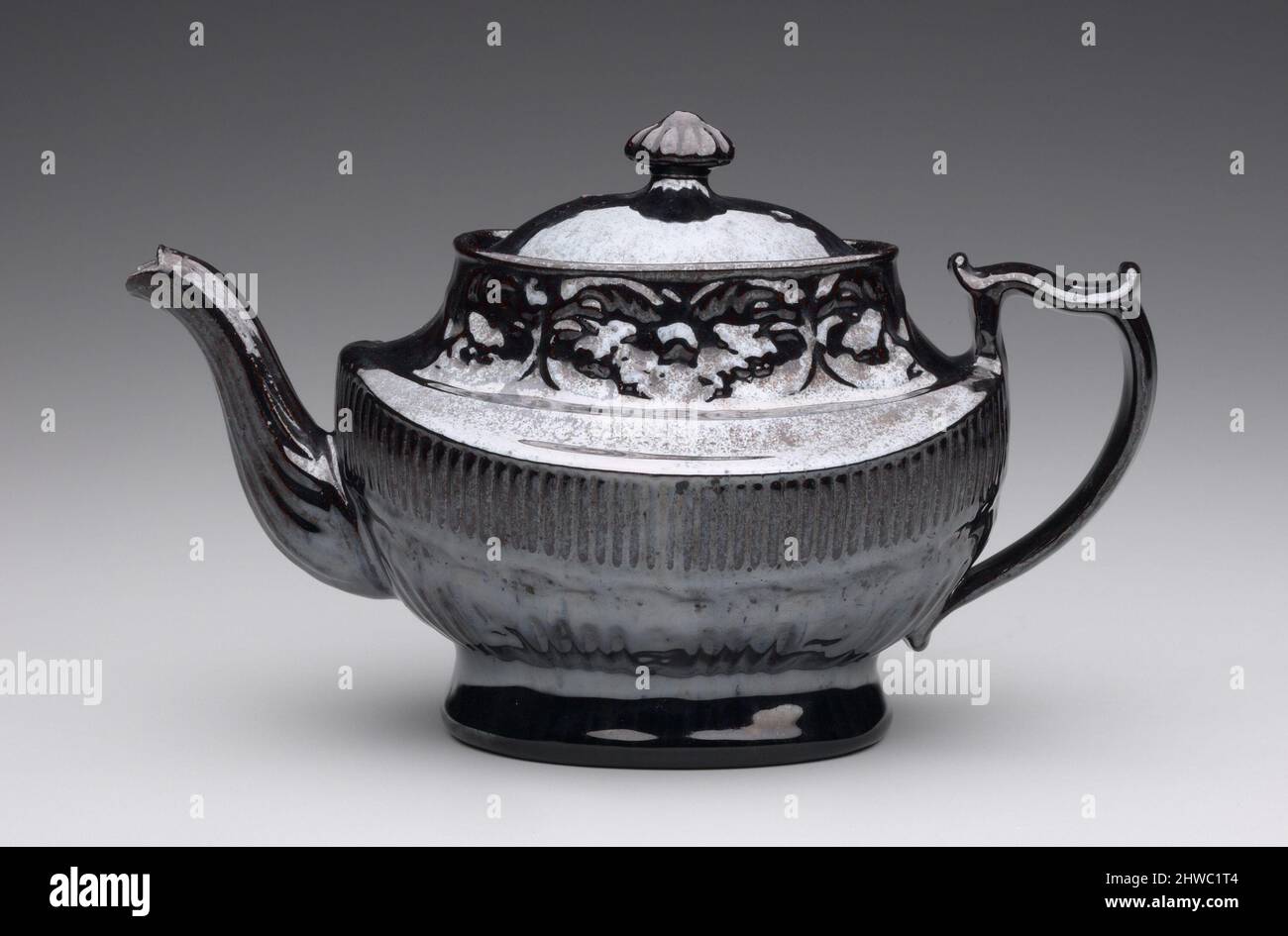 Teiera. Potter: John Griffith, americano, morto 1824 Foto Stock
