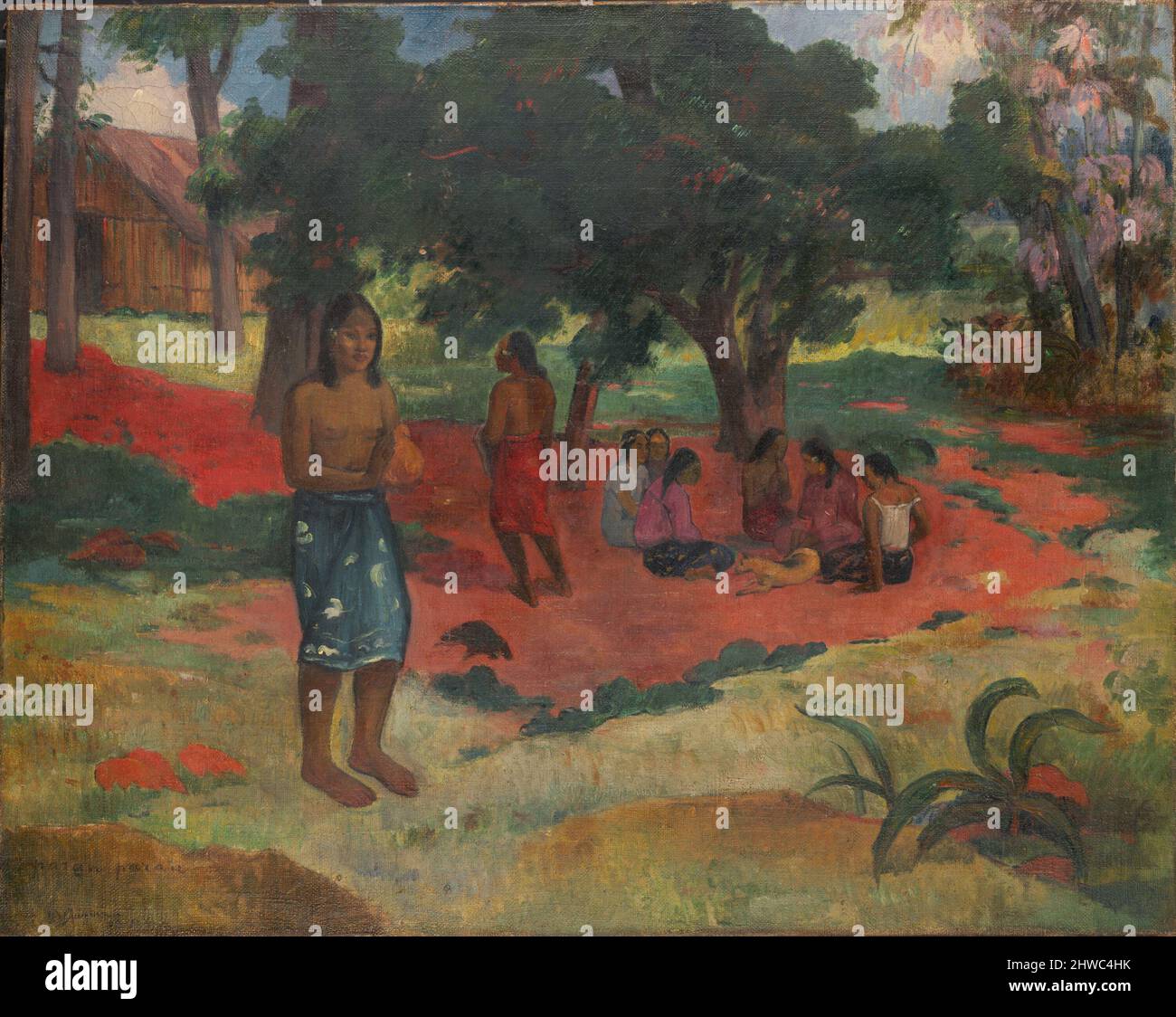 Parau parau (parole sussurrate). Artista: Paul Gauguin, francese, 1848–1903 Foto Stock
