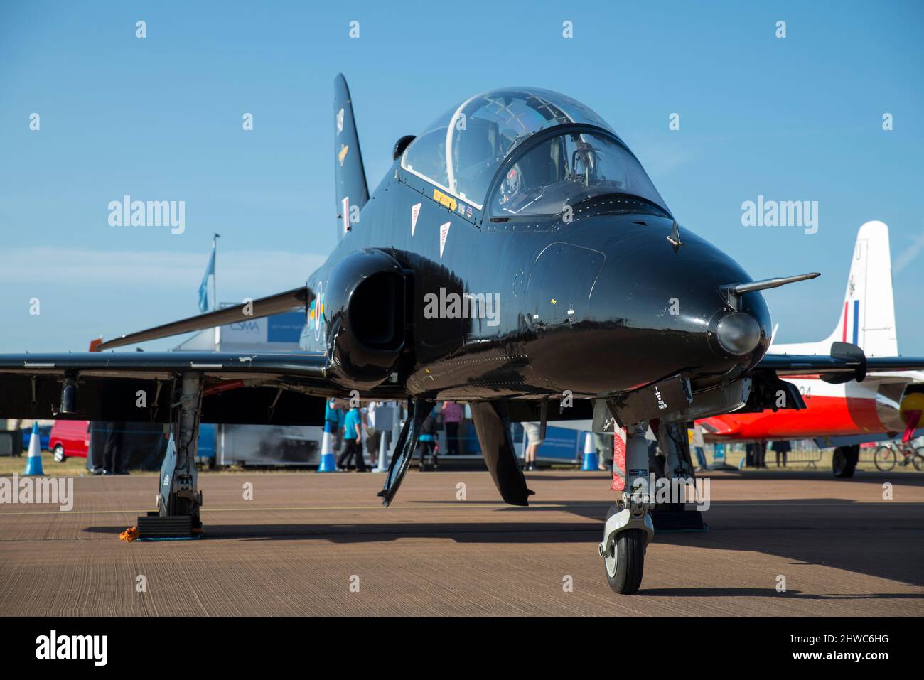 Funzionalità demo di ruolo di RAF Hawk T2 Foto Stock