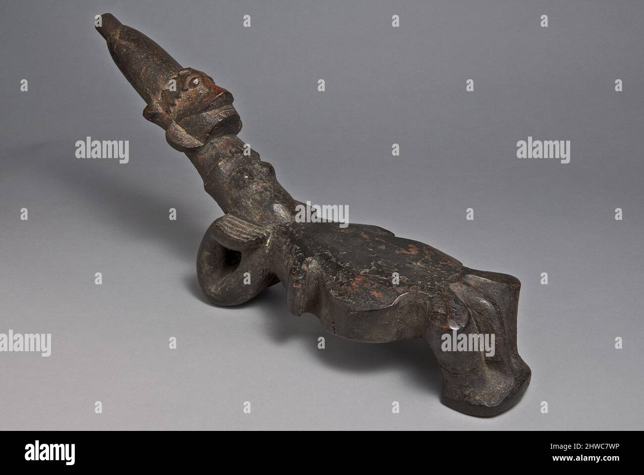 Raschietto di cocco antropomorfo Foto Stock